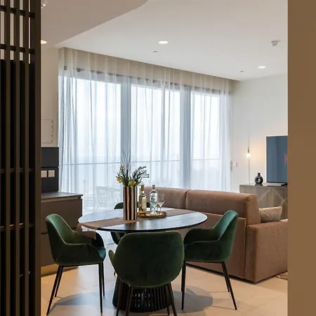 21st Floor Sunset - Mercury Tower With Pool Access By Uniq Appartamento San Giuliano