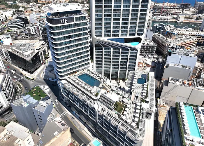 21st Floor Sunset - Mercury Tower With Pool Access By Uniq 아파트 Saint Julian's